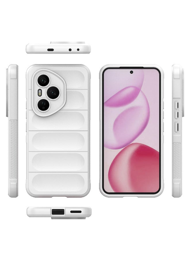 جولدن ماسك هونر 400 برو (Honor 400 Pro) جراب حماية ماجيك (ابيض) - Image 2